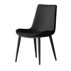 GENERICO - Silla de Comedor Potro - Negro y Negro