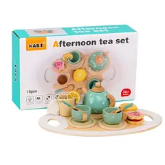 GENERICO - Set De Te De Madera Para Niñas