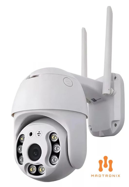 Camara de Seguridad Exterior IP Full HD WIFI y Cable RED RJ45
