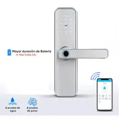 MADTRONIX - Cerradura Inteligente Smart 660A Wifi Tuya Smartlife