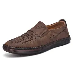 BLWOENS - Zapatos casuales para hombres - Marrón