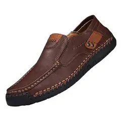 BLWOENS - Zapatos casuales para hombres - Marrón