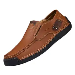 BLWOENS - Zapatos casuales para hombres - Marrón