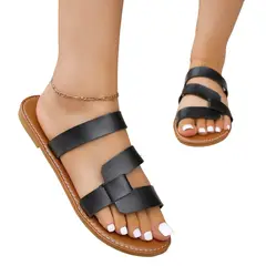 BLWOENS - Zapatillas de verano para mujeres - Negro