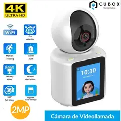 OEM - Cámara de Seguridad Para Hogar Interior Wifi HD Con Pantalla