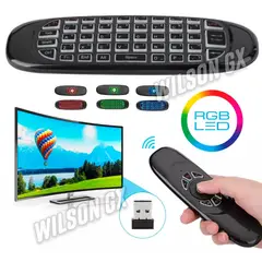 GENERICO - Control air mouse teclado inalambrico para android tv box smart tv