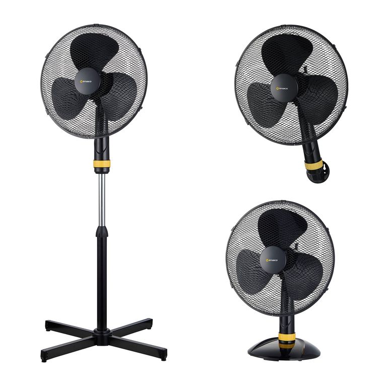 Ventilador 3 en 1 16" pedestal/mesa/pared fsm1650