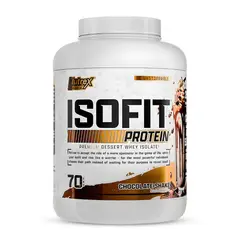 NUTREX RESEARCH - Proteina Isolatada ISOFIT 5 LB - Chocolate Shake
