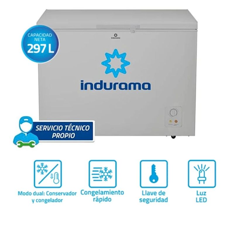 CONGELADORA 297LT CI-320GR