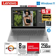 LENOVO - Laptop V15 G4 AMN AMD Athlon Silver 7120U 8GB RAM 256GB SSD 156 FHD 82YU00X5LM