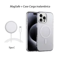 OEM - Case Magsafe con Cargador inalámbrico para iPhone 16 Pro Max