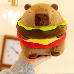 GENERICO - PELUCHE CAPIBARA CAPYBARA HAMBURGUESA 24CM