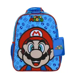 NINTENDO - MOCHILA ESCOLAR A4 MARIO BROSS