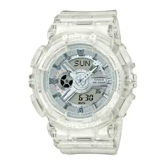 BABY G - Reloj BA-110CR-7A Trasparente
