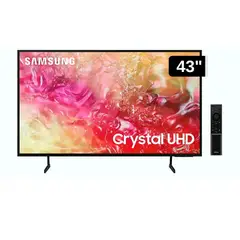 SAMSUNG - TELEVISOR LED 43 SMART TV CRYSTAL UHD 4K DU7000G