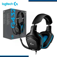 LOGITECH - Audifonos c/ Microfono Gamer G432 Multiplataforma 7.1 USB