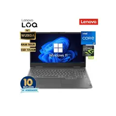 LENOVO - LOQ 16IRH INTEL COREI7-13620H 16GB 512SSD 8GB VIDEO RTX 4060 16.0" WUXGA WIN 11