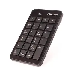 HALION - TECLADO NUMERICO K-119 USB NEGRO