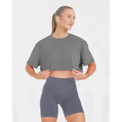 GENERICO - POLO CROP OVERSIZE MUJER - CROP OVERSIZE MUJER - POLO CORTO OVERSIZE