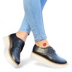 GENERICO - Mocasin mujer casual RELAXLABRADO 1299P-45 color Negro