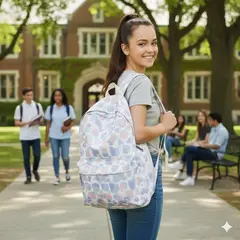 GENERICO - Mochila Kawaii Blanco