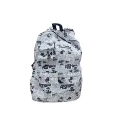 GENERICO - Mochila Kawaii Comic Blanco - Negra