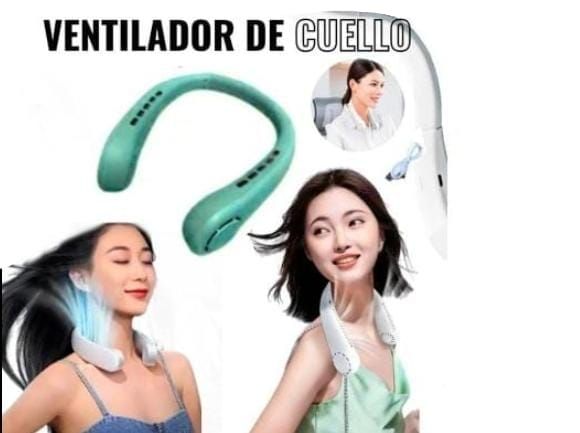 Ventilador de cuello portatil