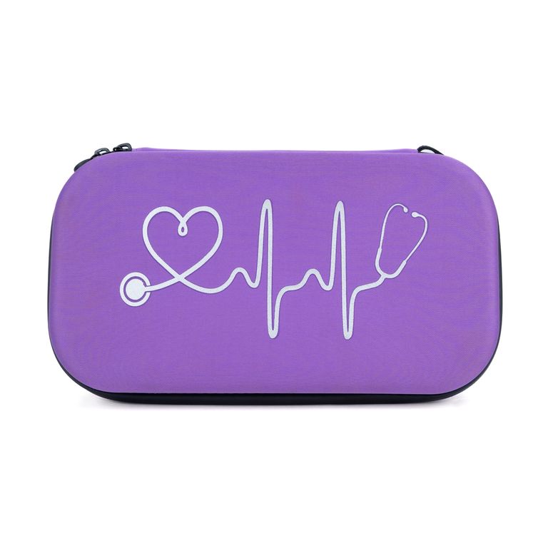 Estuche Case para Estetoscopio y Accesorios ClassicPod Morado