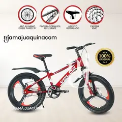 VELOX - Bicicleta Para Niño Aro 16 «PALMEIRA ASPA II» Red