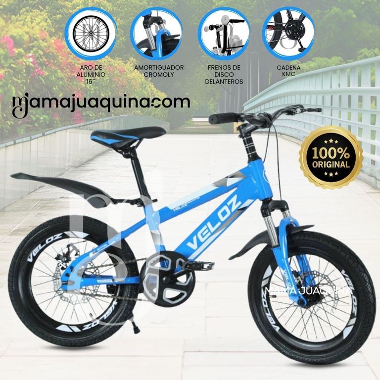 Bicicleta Para Niño Aro 16 «PALMEIRA SMOL» Blue
