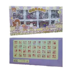 GENERICO - STIKER KAWAI 200 PLANCHITAS - LILA