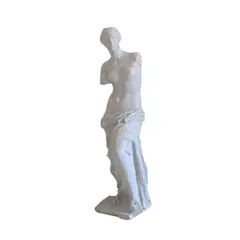 GENERICO - Venus de Milo 25 cm Escultura Concreto Blanco