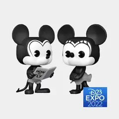 FUNKO - POP DISNEY MICKEY MOUSE & MINNIE MOUSE D23 EXPO 2022
