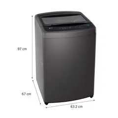 LG - Lavadora 16 kg Carga Superior TurboDrum™ WT16BVTB