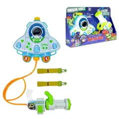 GENERICO - Nueva Mochila con Pistola Dinosaur Watergun -Nave