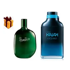 NATURA - Kaiak oceano 100ml + Humor paz 75ml masculino