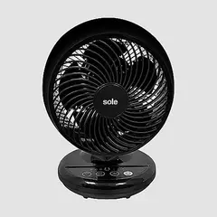 SOLE - Ventilador moderno 30W SOLAIR016 Black