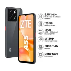 ZTE - A55 4GB+128GB - NEGRO