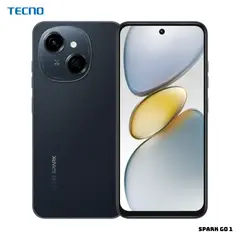 TECNO MOBILE - TECNO SPARK GO 1 KL4 64GB ROM + (3GB+3GB RAM EXTENDED) - BLACK