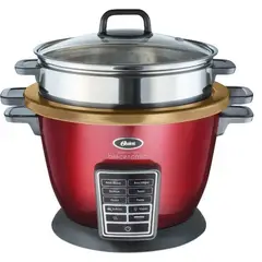 OSTER - Arrocera multifunción 10 en 1 Bioceramic CKSTRC9030R