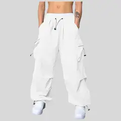 ENKI - Pantalón Cargo Parachute Varón - Estilo Urbano y Funcional