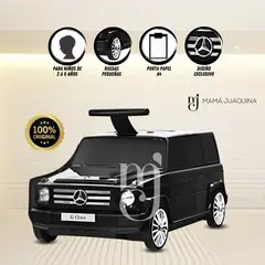MERCEDES - Correpasillo de arrastre Maleta Buggie «BUGGIE BAG» Black