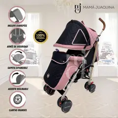 KIDS - Coche Bastón «ISABEL» Pink