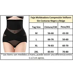 GENERICO - Faja Enterizo Moldeadora Velform Sin Costuras Ropa Interior Genieka