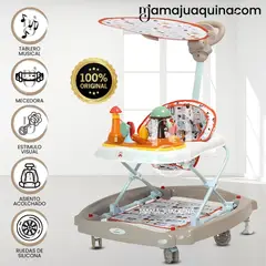 BABY - Andador Musical Didáctico «MUSHROOM» Beige