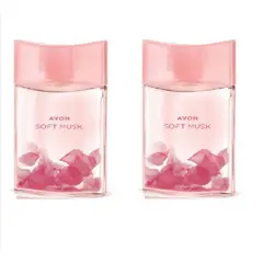 AVON - Perfume Soft Musk 50 ml x 2 unidades