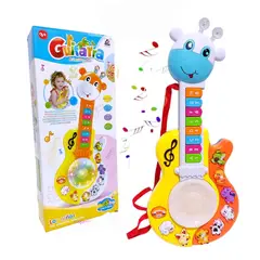 GENERICO - Juguete Guitarra Musical Para Bebes Jirafa Con Luz Y Sonido