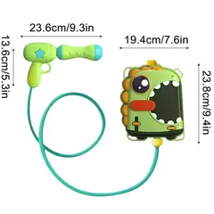 GENERICO - PISTOLA DE AGUA CANTIMPLORA DINOSAURIO - VERANO PLAYA PISCINA