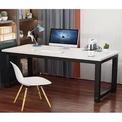 NACION MUEBLES - ESCRITORIO MODERNO LUIS COLOR BLANCO