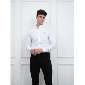 MEHIVIC - CAMISA MANGA LARGA CUELLO NERU
